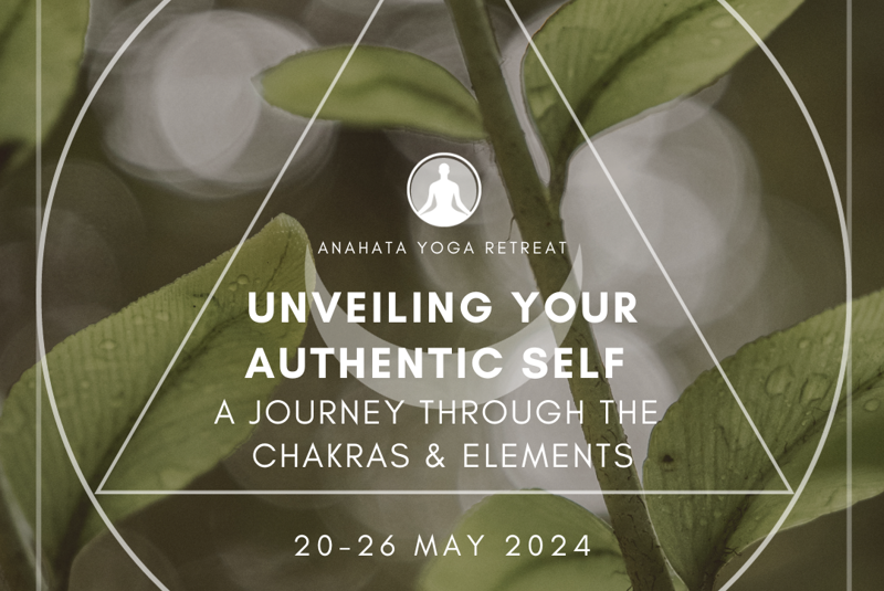 Anahata Yoga Retreat NZ  Unveiling Your Authentic Self: A Journey through the Chakras and Elements with Swami Karma Karuna Saraswati. Embark on a profound exploration of your true nature, guided by the wisdom of the chakras and the elements.